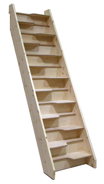 premium Birch 24 space saving loft staircases